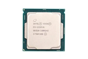Intel Xeon E3-1220V6 3.0GHz Quad Core LGA1151 CPU Processor P/N: SR329 Tested - Picture 1 of 2