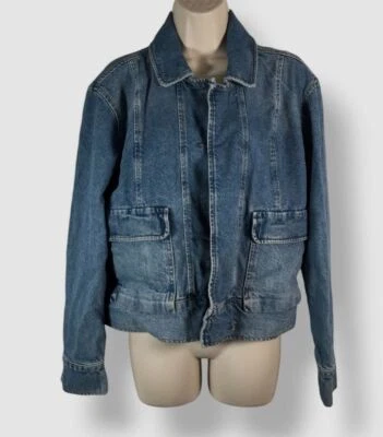 Rails Women's Blue Bianca Denim Jacket Size Large - Image 1 of 4