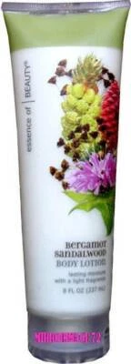 Essence of Beauty BERGAMOTA SÁNDALO Loción Corporal, Manteca de Karité, Vitamina E y C  Foto 1 de 2