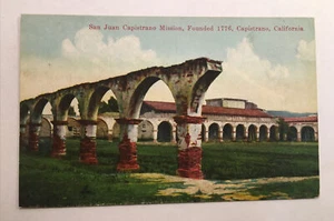 Postal de colección: El Arco Roto, Misión San Juan Capistrano, CA - Imagen 1 de 2
