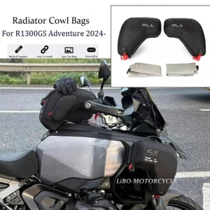 For BMW R1300GS Adv 4L Left Right Radiator Cowl Bags Side Storage Bag Waterproof - Picture 1 of 12