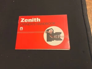 Zenith EM Camera Owners Handbook Instruction Booklet - Picture 1 of 6
