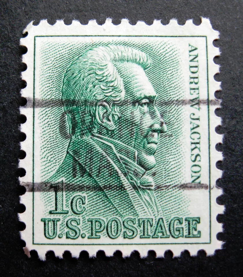 Sc # 1209 ~ 1 cent Andrew Jackson Issue, Precancel, ORANGE MASS. #1 - Image 1 of 1
