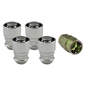 Guard Chrome Cone Seat Acorn Wheel Locks Fits 1983-1992 Isuzu Impulse - Picture 1 of 4