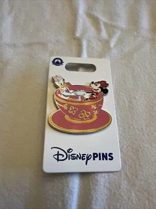 Prendedor original de atracción taza de té de Minnie Mouse y Daisy Duck de los parques de Disney 2024 - Imagen 1 de 1