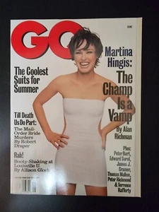 GQ Magazine June 1998 Martina Hingis Cheerleading Louisville University NM - Picture 1 of 3