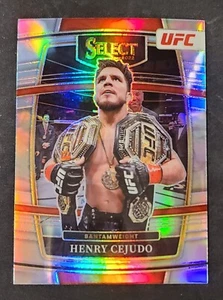 2022 SELECT UFC HENRY CEJUDO CONCOURSE SILVER PRIZM #42 - Picture 1 of 2