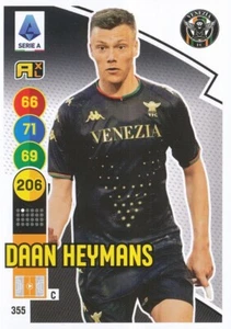 355 HEYMANS DAAN # VENEZIA.FC # BELGIQUE CARD PANINI ADRENALYN CALCIATORI 2022 - Picture 1 of 1