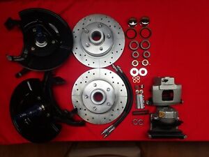 1954 1955 1956 Ford car front disc brake conversion kit new Granada spindle