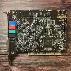 Creative Labs Sound Blaster Live! PCI Sound Card CT4870 - Picture 1 of 3