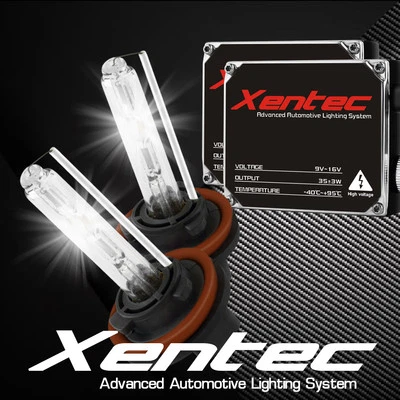 6000K HID XENON 9005/HB3 HIGH BEAM HEAD LIGHTS BULBS CONVERSION KIT W/BALLAST C7 - Image 1 of 4