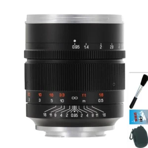 Zhongyi Mitakon Speedmaster 50mm f0.95 iii Full Frame Lens For Sony FE E mount - Picture 1 of 10