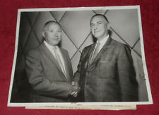 1957 Press Photo Morton's Chairman Hyman Gondelman & GM Arthur Burtman Boston MA