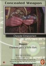 Babylon 5 CCG-concealed weapon/premiere