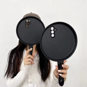 Für Samsung iPhone coole Topfhülle mit flachem Boden Persönlichkeit Kreativ Handyhülle - Bild 1 von 12