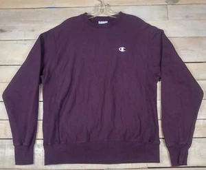 Felpa girocollo oversize pesante CHAMPION tessuto rovesciato fidanzato M - Foto 1 di 5