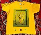Single Stitch Native Art Hand Painted T Shirt Cave Signed Painting Made Usa Xl