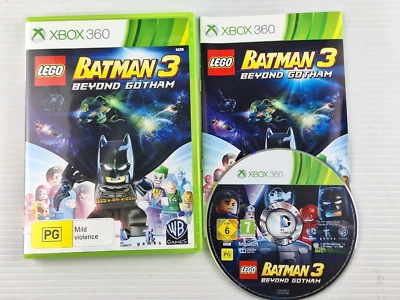 Lego Batman 3 Three Beyond Gotham Microsoft Xbox 360 Game VGC - Image 1 of 2