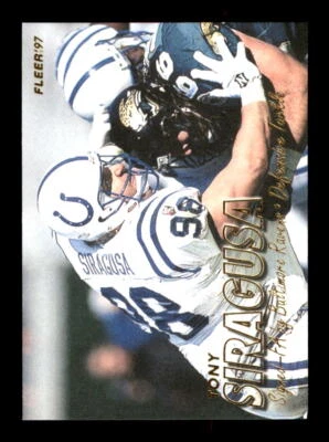 1997 Football Fleer Tony Siragusa Baltimore Ravens #234 - Image 1 of 2