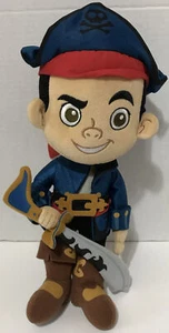 Disney's Jake And the Neverland Pirates 12" Soft Plush Captain Jake Doll Stuffed - Picture 1 of 6