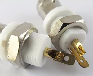 12 x HQ Brass BNC Female Jack Soldering Waterproof PCB Panel Mount Connector - Picture 1 of 7