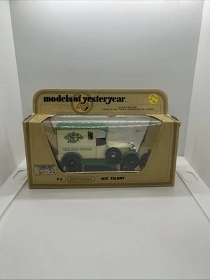 MATCHBOX MODELS OF YESTERYEAR, 1927 Talbot Y-5 Rose's Lime Juice Cordial - Immagine 1 di 3