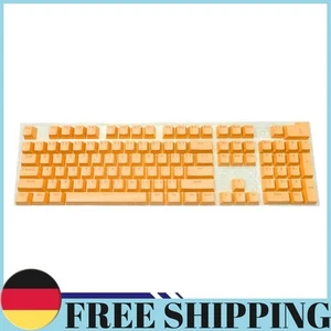 104 szt. Uniwersalna klawiatura mechaniczna Keycap PC Bakclit Key Cap Zestaw (żółty) - Zdjęcie 1 z 10