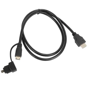 Micro HD To HD Multimedia Interface Cable 4K 60Hz HD Multimedia Interface 2. NEW - Afbeelding 1 van 12