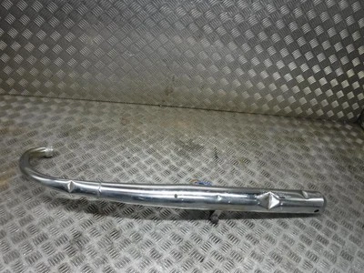 Tubo silenciador de escape izquierdo Suzuki GT185 GT 185 1973-on  Foto 1 de 4