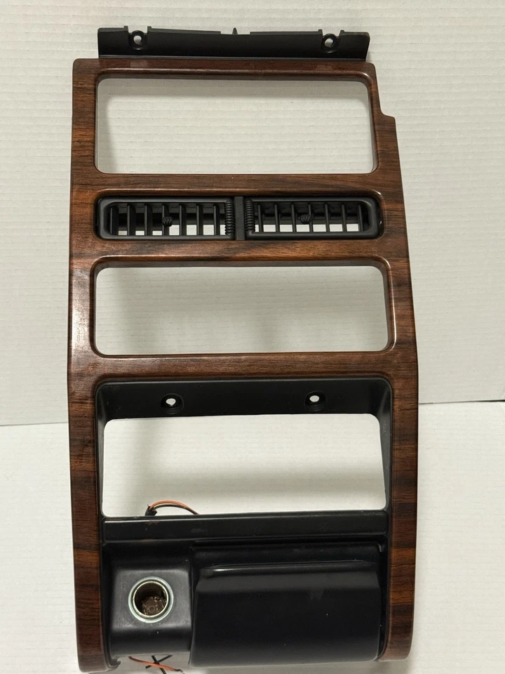 Оригинальная отделка лицевой панели центрального радио для Jeep Grand Cherokee ZJ 1993-1995 годов выпуска текстура дерева - Изображение 1 из 3