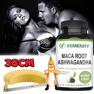 Maca-Wurzel und Ashwagandha – Testosteronbooster, Energie & Leistungsfähigkeit - Bild 1 von 11