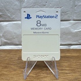 Sony PS2 Memory Card 8MB White SCPH-10020 MagicGate OEM Refurbished Tested