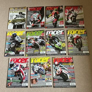 Motorcycle Racer Magazines 2011 Complete Year ( x11 issues) Moto GP,BSB,WSB - Picture 1 of 1