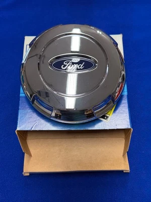 Ford Genuine NOS Center Cap Wheel Cover Ornament Chrome 4L3Z-1130-AB - Image 1 of 4