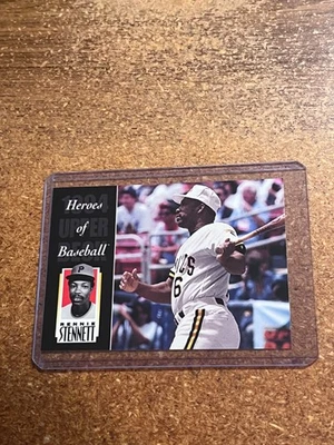 1994 Upper Deck Baseball Heroes Of Baseball # 217 Rennie Stennett - Image 1 of 2