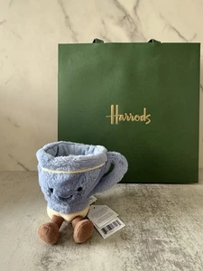 *Rare* Jellycat Amusables Seb Teacup - UK Harrods only - Brand New w/Tags - Picture 1 of 3