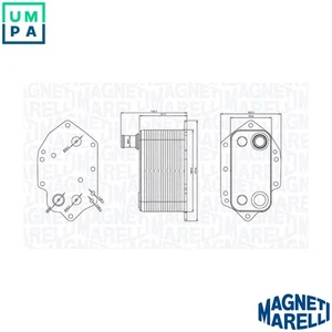 OIL COOLER ENGINE OIL 350300004000 FOR BMW 6/E0/E1/X/E71/E72/Convertible/E4/E3 - Picture 1 of 9