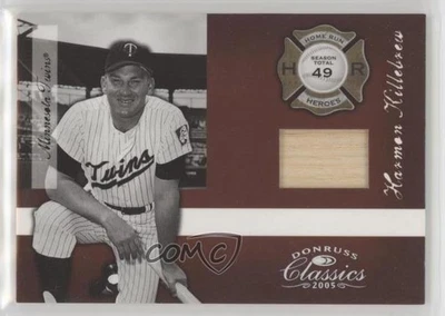 Donruss Classics 2005 Home Run Heroes Bats/49 Harmon Killebrew #HR-13 HOF Foto 1 de 2