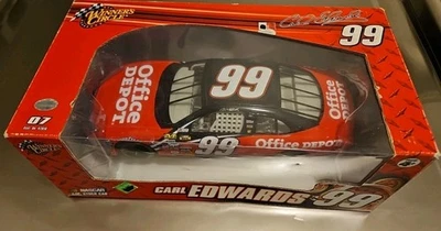 2007 Carl Edwards #99 Office Depot 1/18 NASCAR Diecast Winners Circle  - Image 1 of 3