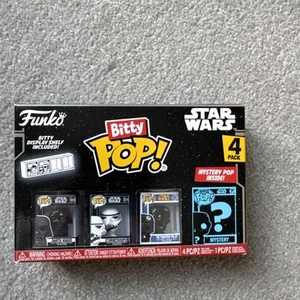 Funko Bitty Pop Star Wars Darth Vader 4 Pack Vinyl Figures - Picture 1 of 5