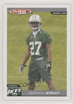 2004 Topps Total Derrick Strait #367 Rookie RC - Image 1 of 2