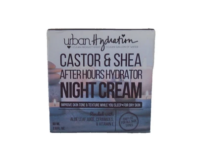Urban Hydration Castor Shea Night Cream Nourish Rehydrate Vitamin E - 2 fl oz - Image 1 of 2
