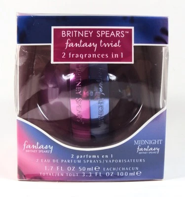 Britney Spears Fantasy Twist 1.7oz / 50ml  X 2 Eau de Parfum Spray NEW *Sealed* - Image 1 of 4