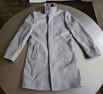 Abrigo de coche Porsche Design gris otoño invierno; impresionante + precioso; talla = 46 S/M Foto 1 de 4
