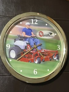 Exmark Lawn Mower Company Wall Clock 10” in diameter - Picture 1 of 1