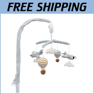 Adorable móvil musical Up & Away para bebés - Juguete de cuna con nubes y globos - Imagen 1 de 9