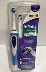 Infinity Rechargeable Electric Toothbrush w/Replacement Toothbrush Head New - Bild 1 von 8