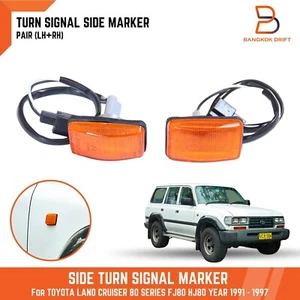 Luz de luz de señal de marcador lateral para Toyota Land Cruiser serie 80 FJ82 HJ80 91-97 - Imagen 1 de 4