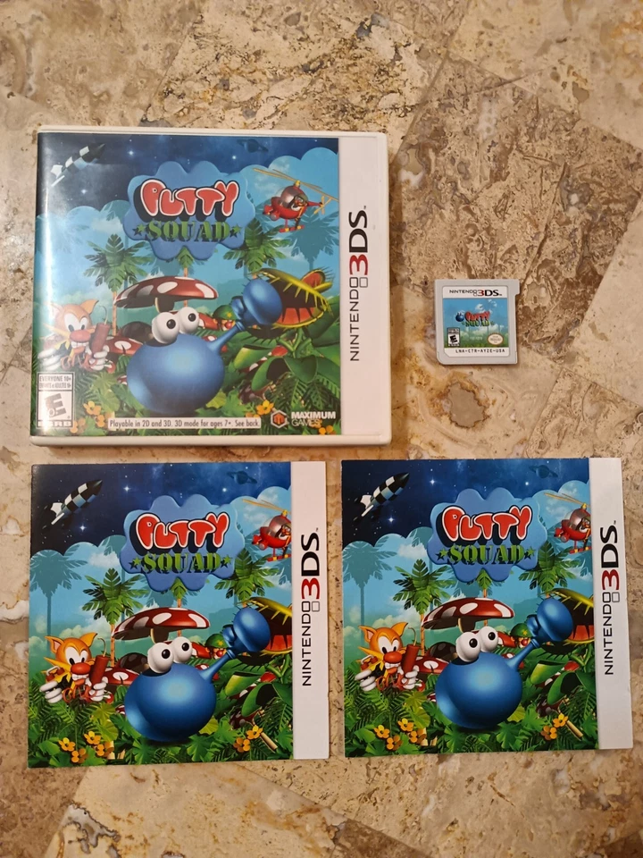 PUTTY SQUAD ✨Nintendo 3DS✨ Norteamericano Completo por Maximum Games -- ¡Raro! Foto 1 de 3