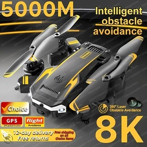 New S6 Max Drone 8k Profesional 4K HD Camera Obstacle Avoidance Aerial Photograp - Picture 1 of 26